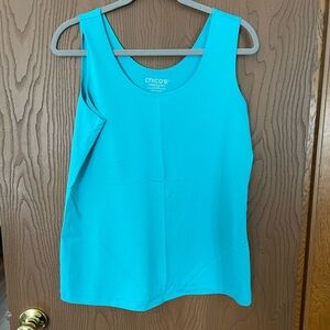 Chico's microfiber tank. Chico's size 2, standard L